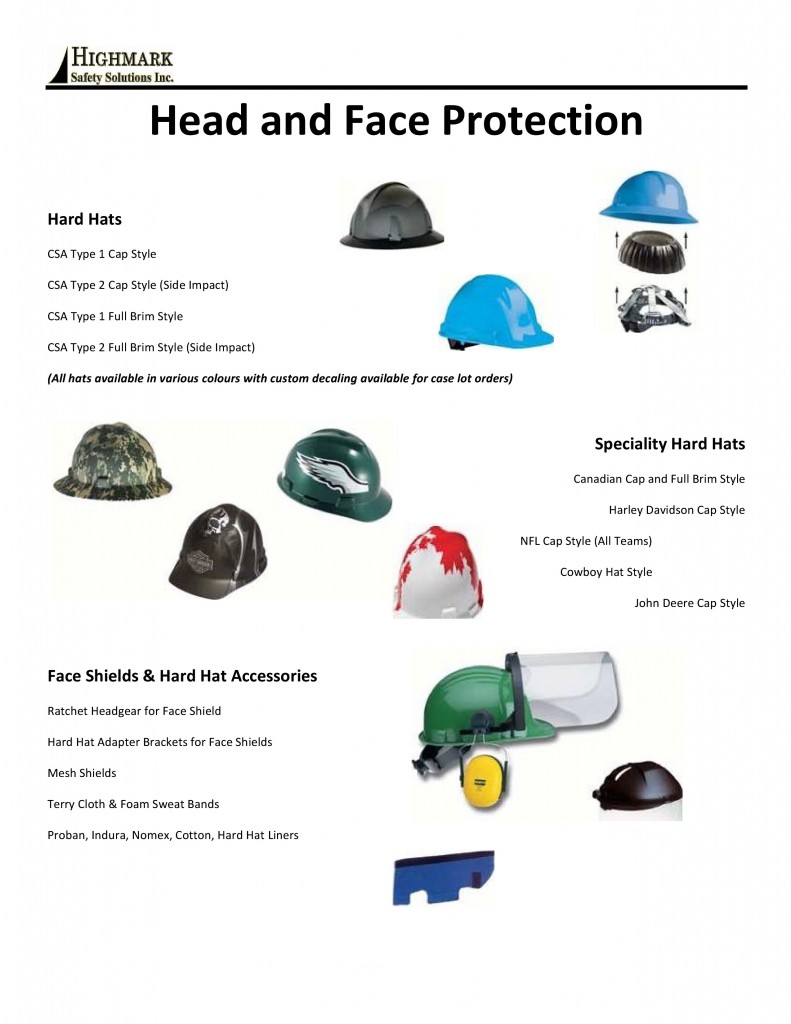 head and face protection